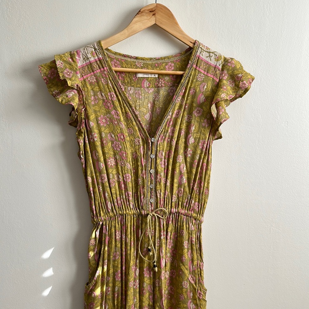 Spell & The Gypsy Dahlia Jumpsuit in bronze